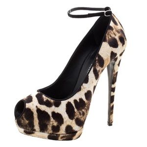 Giuseppe Zanotti Peep Toe Platforms